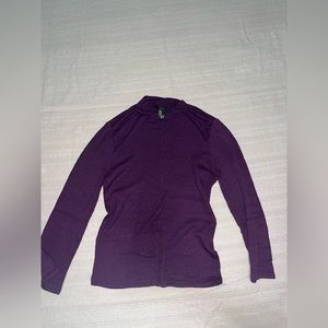Forever 21 purple top